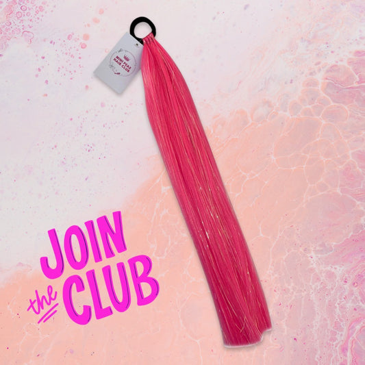 Barbie shorter style Tie-In Ponytail - 16"